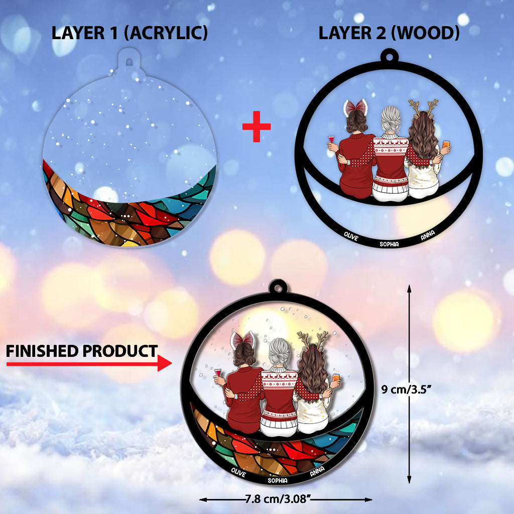 This Is Us - Ornement familial personnalisé à plusieurs niveaux