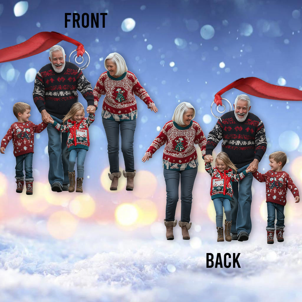 Custom Any Photo Ornament - Personalized Family Custom Shaped Ornament