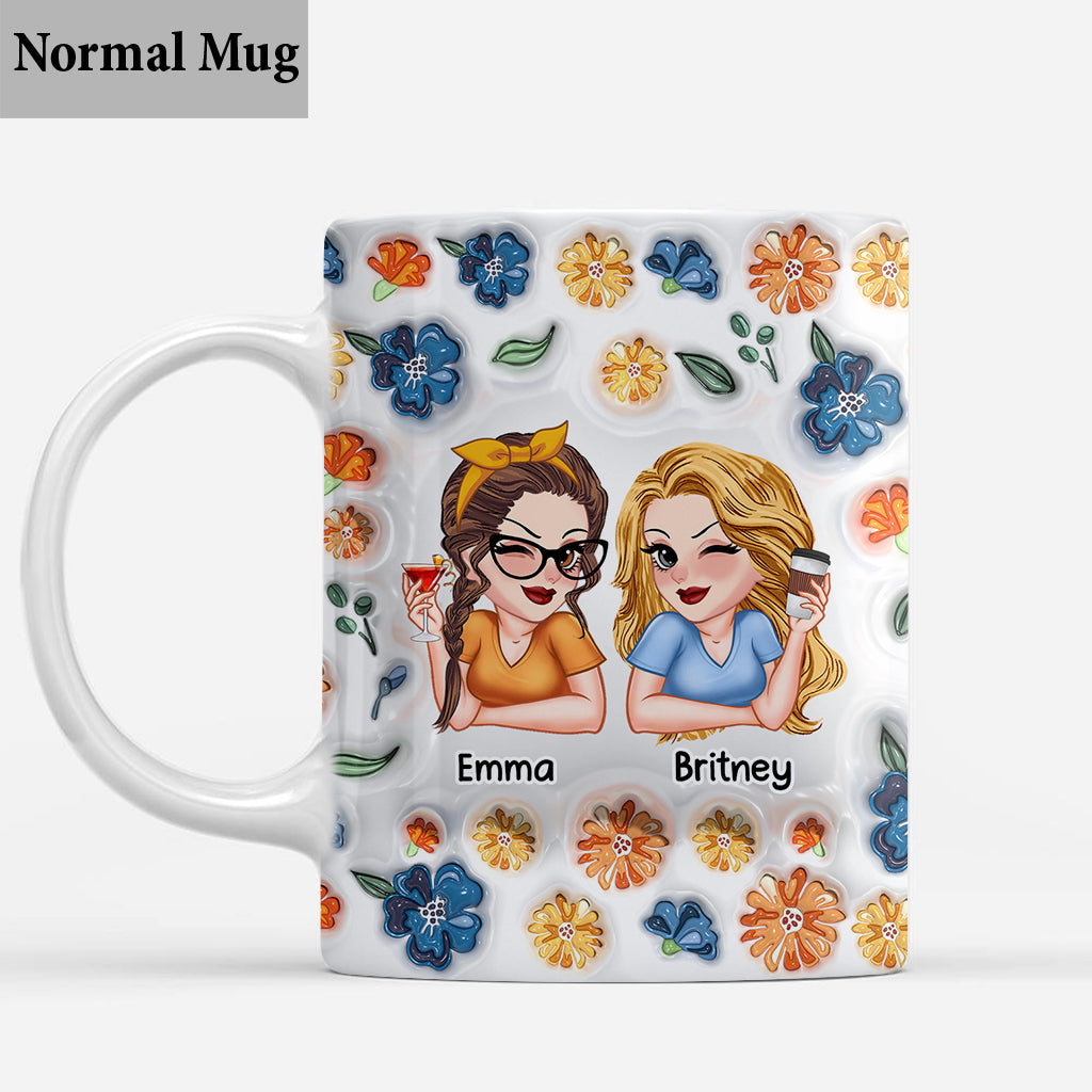 Mug personnalisé pour meilleures amies - Amies fantômes
