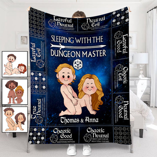Couverture personnalisée pour jeux de rôle « Dormir avec le MJ »