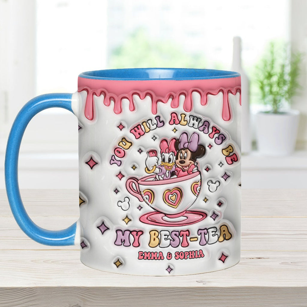 Tu seras toujours ma meilleure amie - Mug personnalisé « Thé »