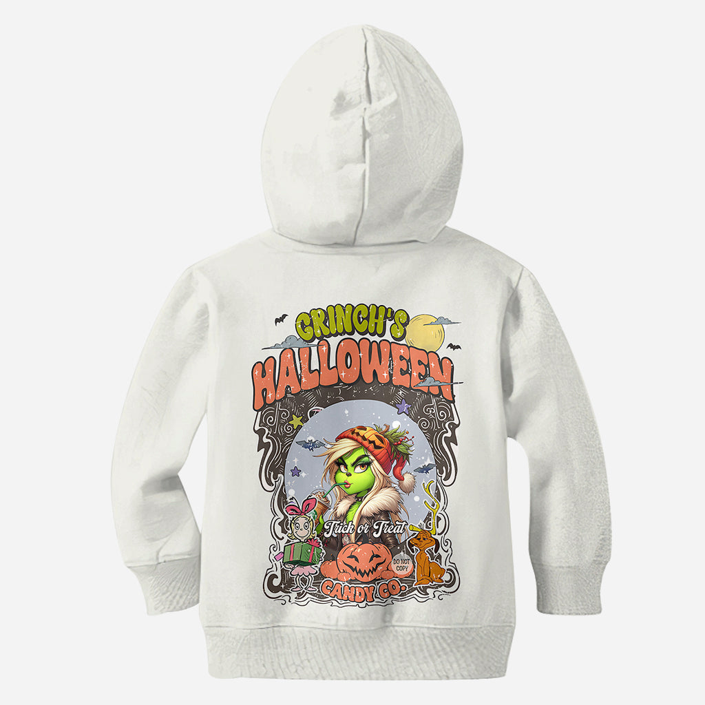 Green Pumpkin Mama Any Title - Personalized Stole Christmas All Over Shirt