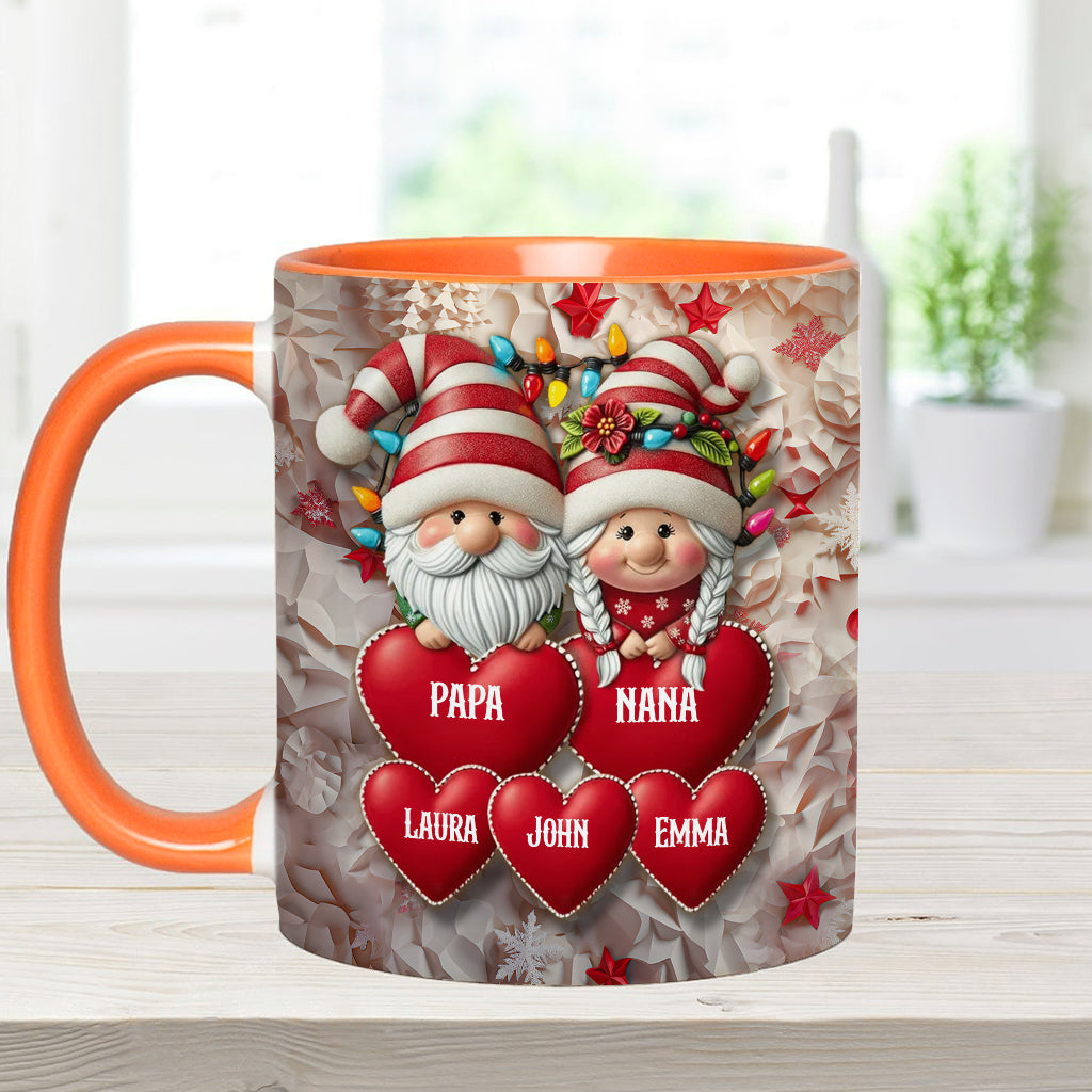 J'aime ma famille - Mug personnalisé « J'aime ma famille »