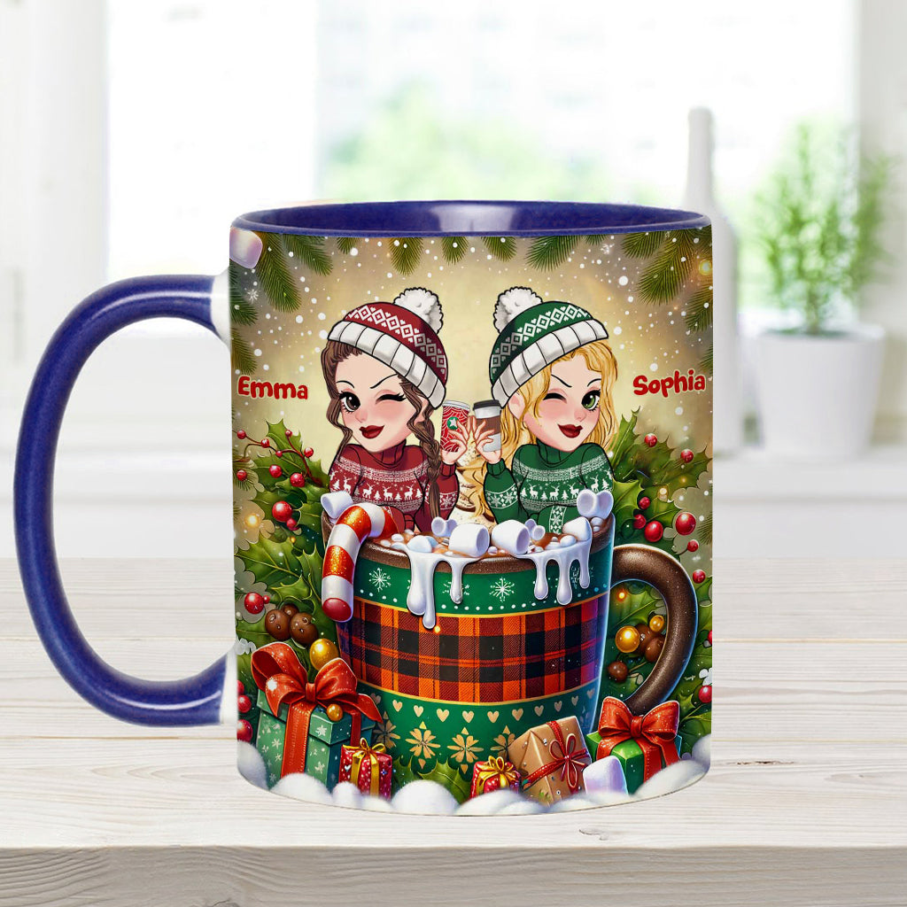 Meilleures amies - Mug personnalisé « Badass Bitches »