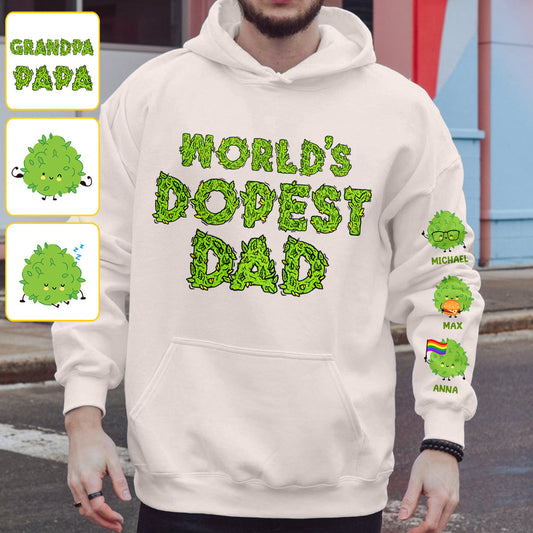 Le papa le plus cool du monde - T-shirt personnalisé pour papa