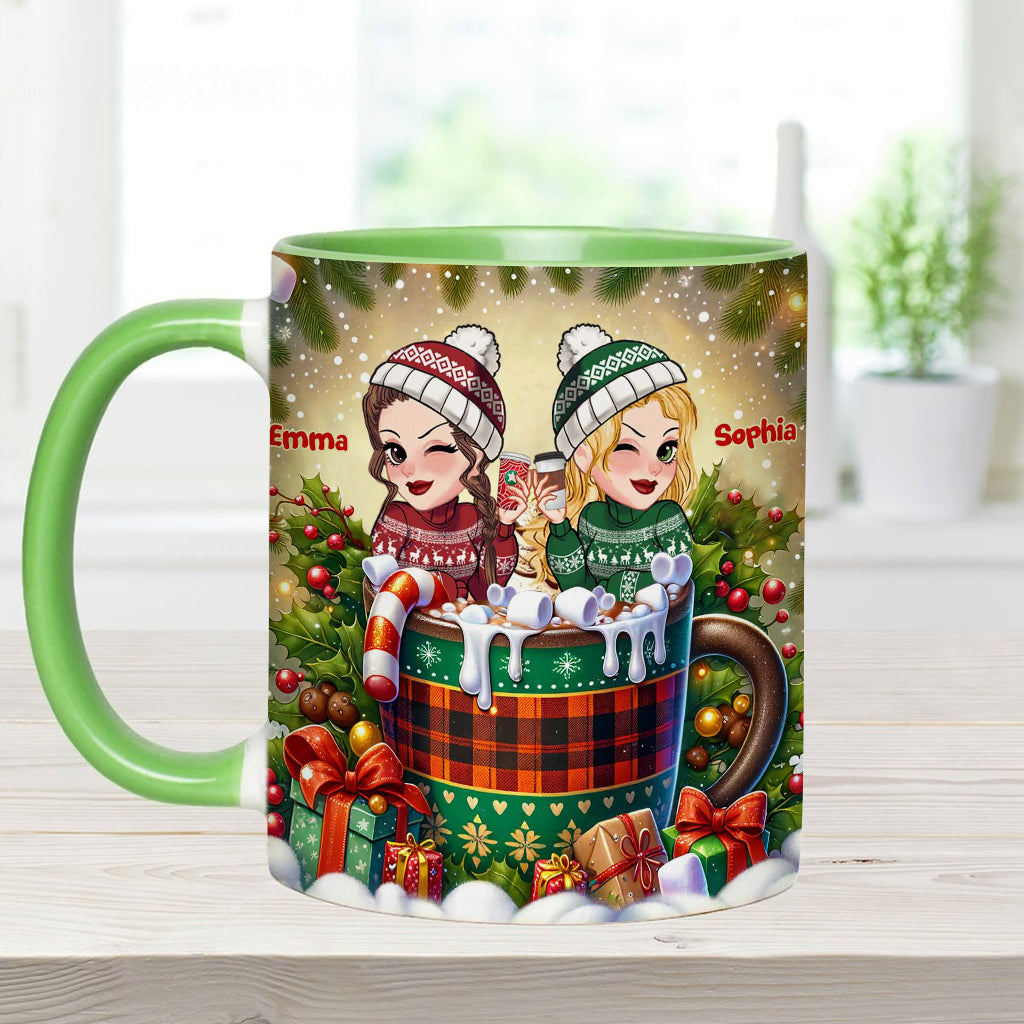 Meilleures amies - Mug personnalisé « Badass Bitches »