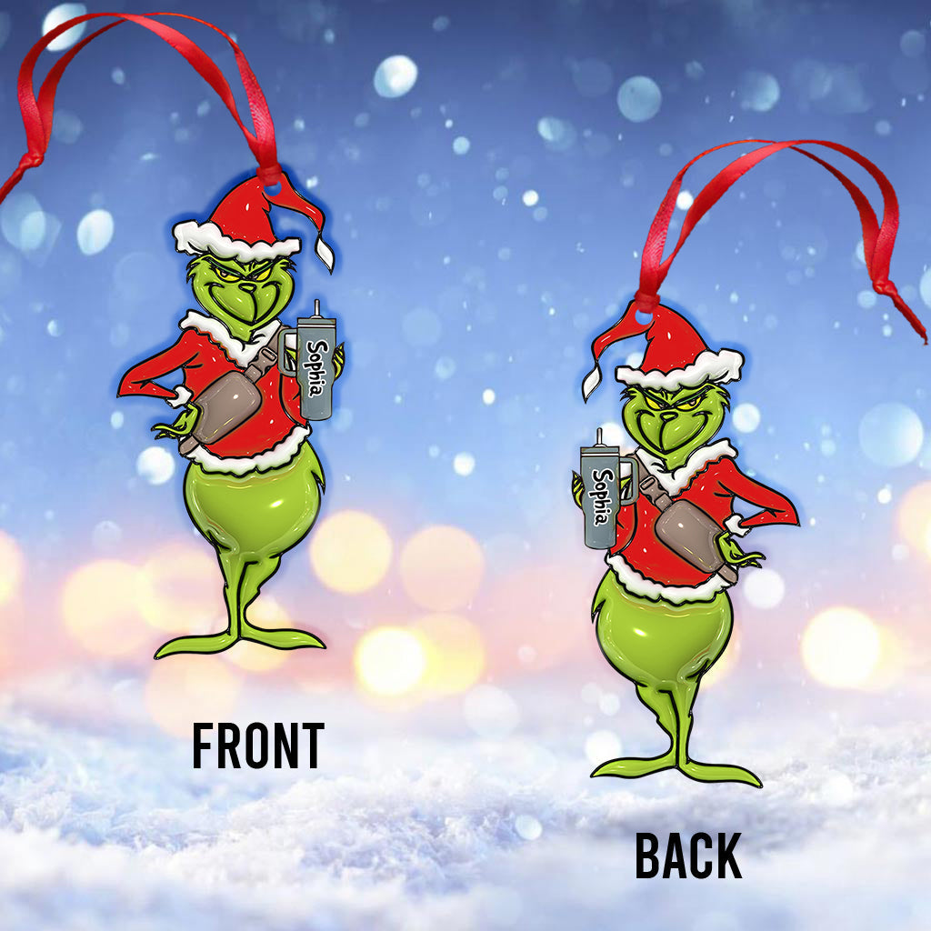 Joyeux Grinchmas - Étole de Noël personnalisée