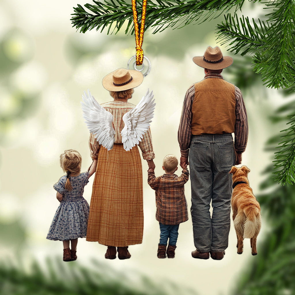 Ornement personnalisé avec photo - Ornement familial personnalisé de forme personnalisée