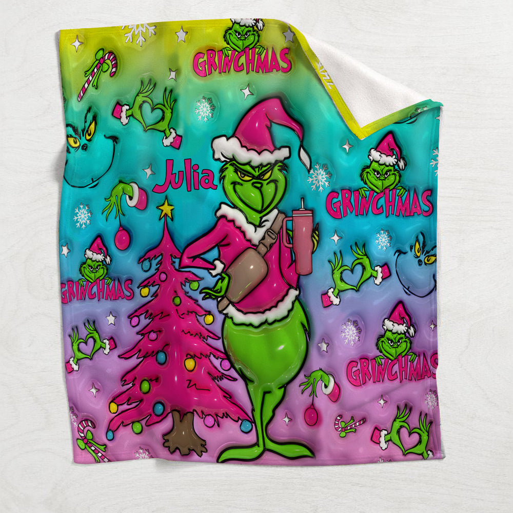 Holo Christmas - Couverture de Noël personnalisée