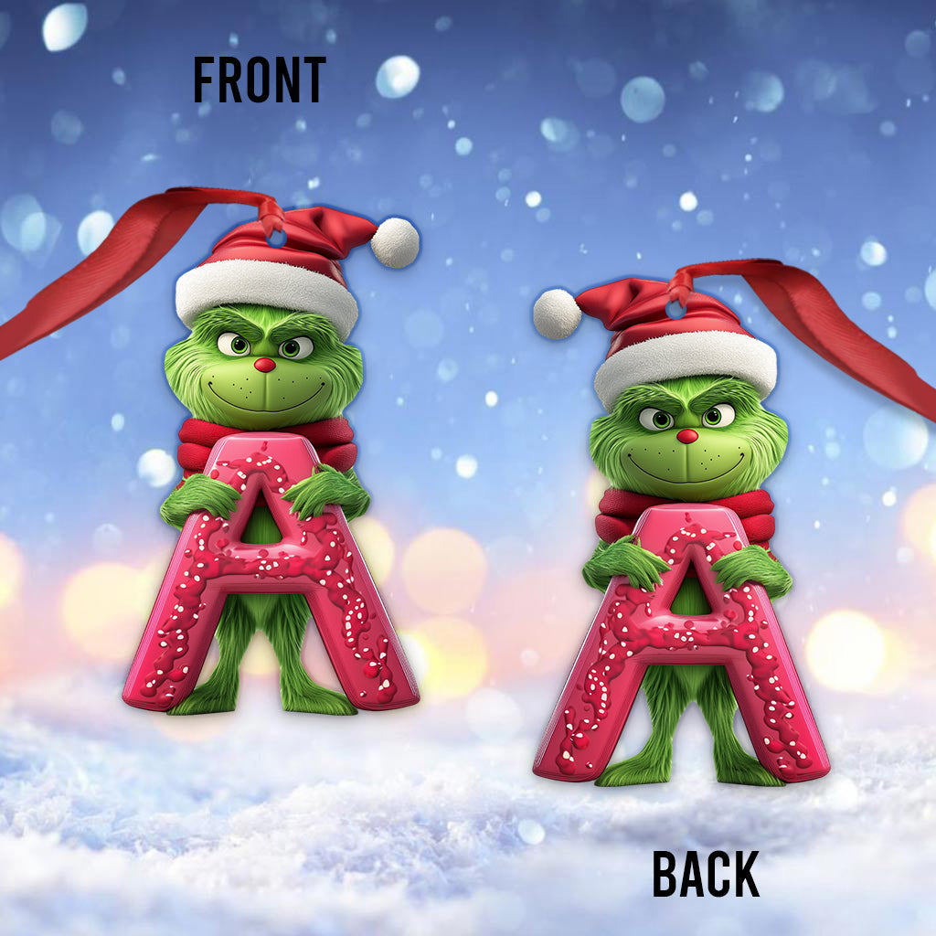 Joyeux Grinchmas - Étole de Noël personnalisée