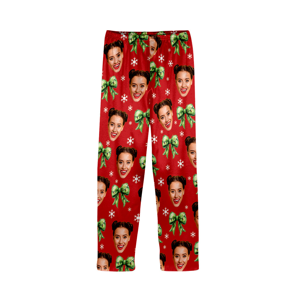 Pyjama de Noël Coquette Grinchmas - Étole personnalisée et chemise à boutons