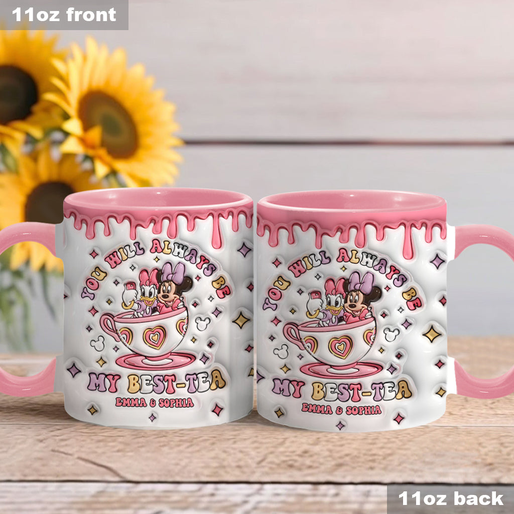 Tu seras toujours ma meilleure amie - Mug personnalisé « Thé »