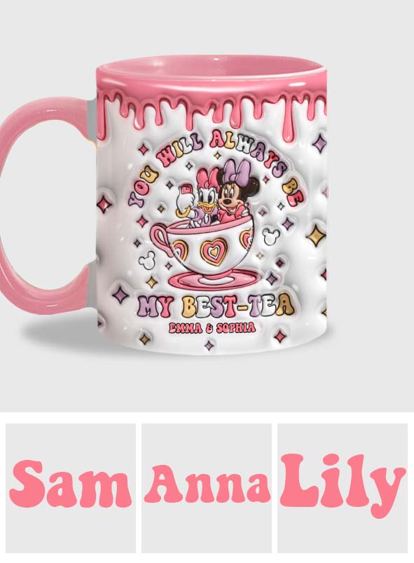 Tu seras toujours ma meilleure amie - Mug personnalisé « Thé »