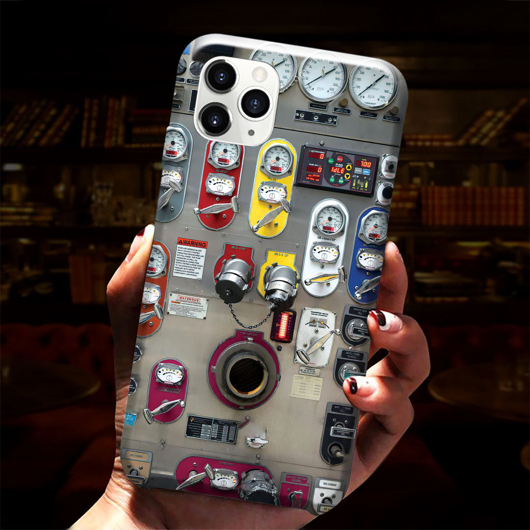 Coque de téléphone imprimée avec un motif de pompier en 3D