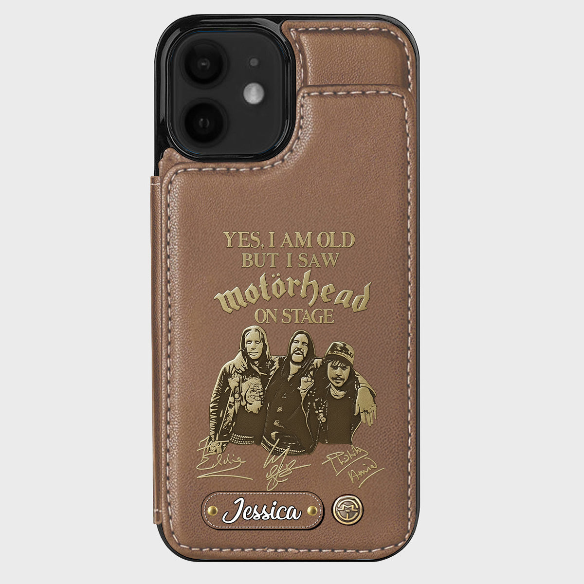Motorhead on Stage - Personalized Music Band Wallet Phone Case