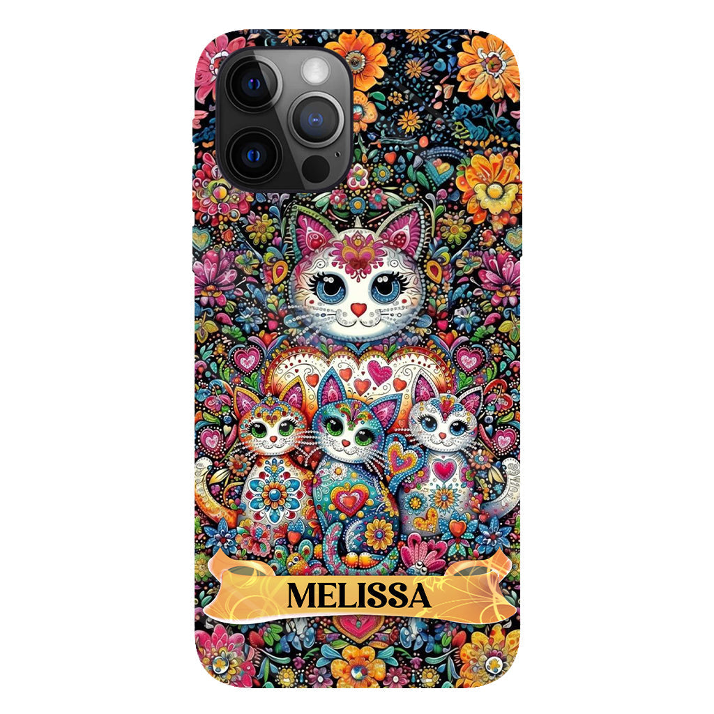 Magnifiques chats - Coque de téléphone personnalisée avec impression intégrale de chat