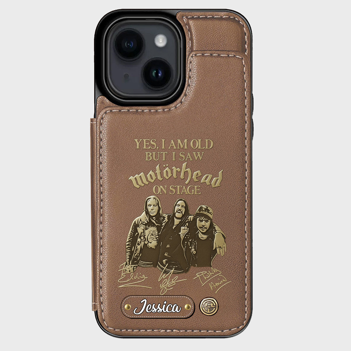Motorhead on Stage - Personalized Music Band Wallet Phone Case