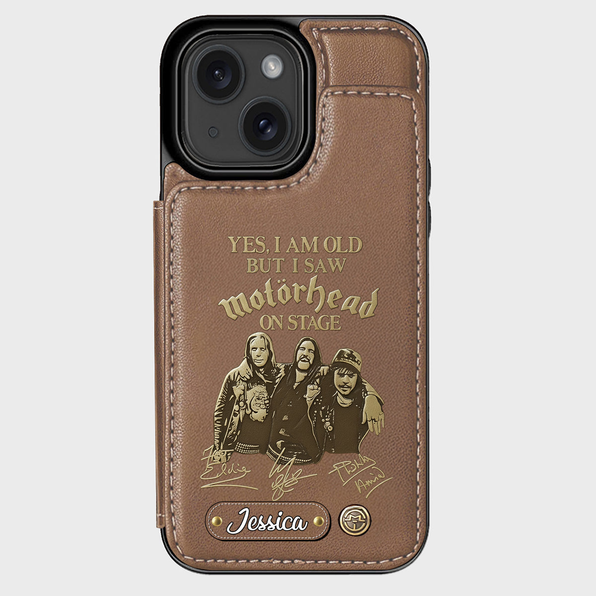 Motorhead on Stage - Personalized Music Band Wallet Phone Case
