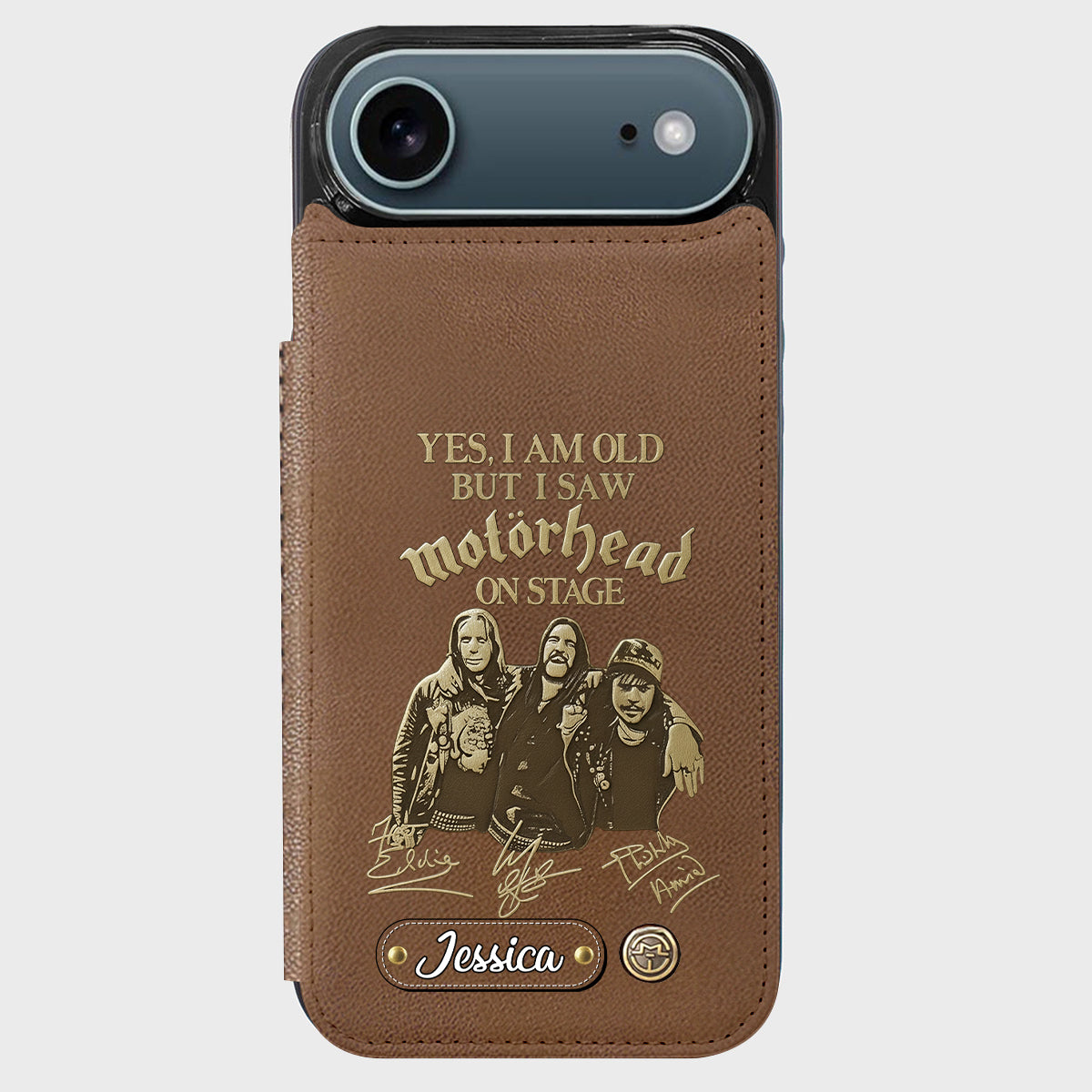 Motorhead on Stage - Personalized Music Band Wallet Phone Case