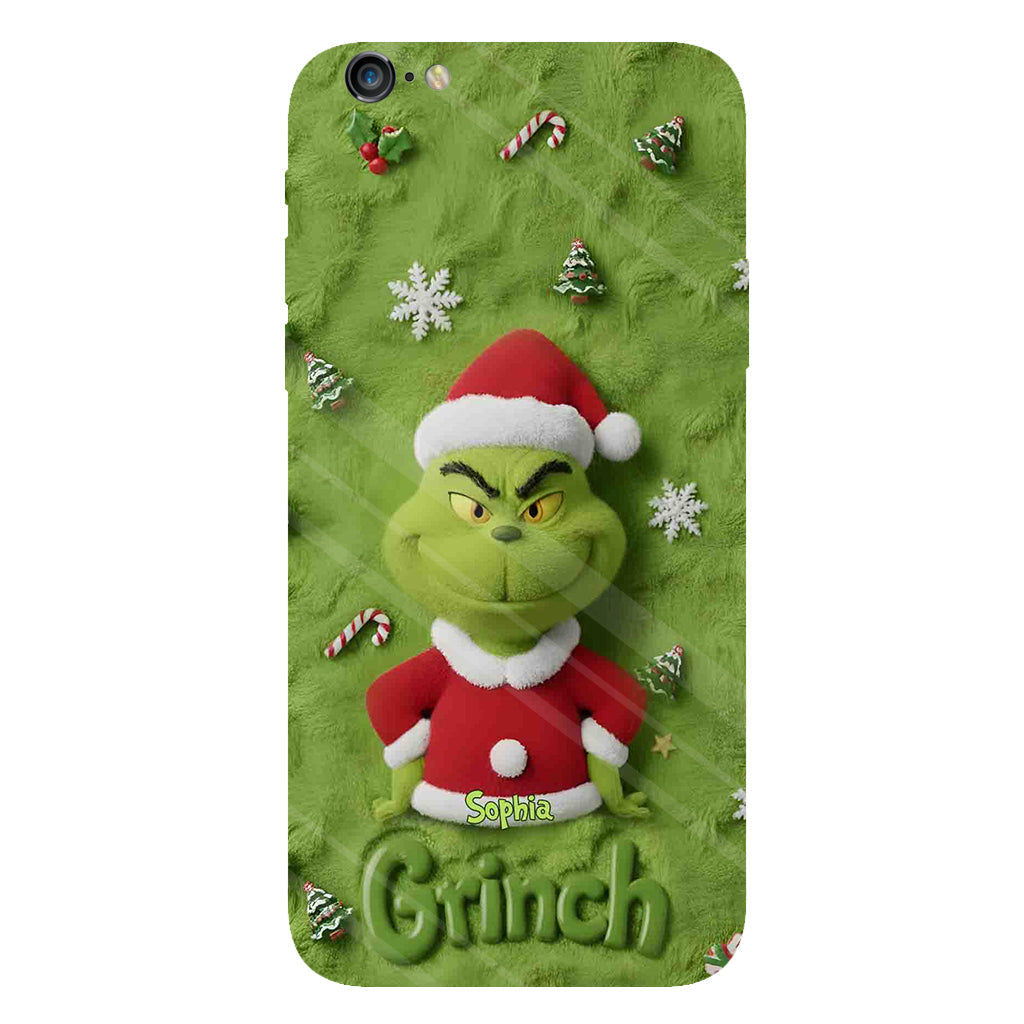 Merry Grinchmas - Personalized Stole Christmas Full Print Phone Case