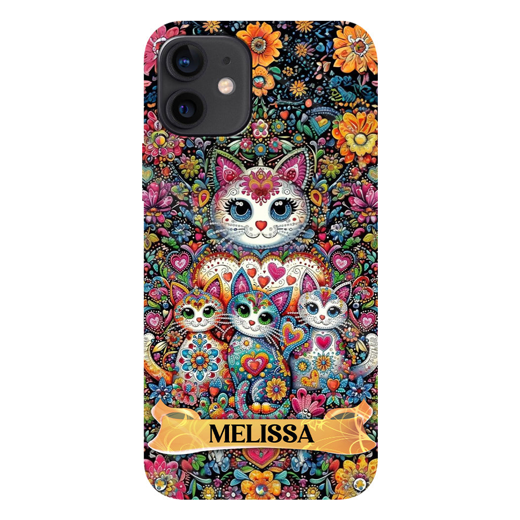 Magnifiques chats - Coque de téléphone personnalisée avec impression intégrale de chat