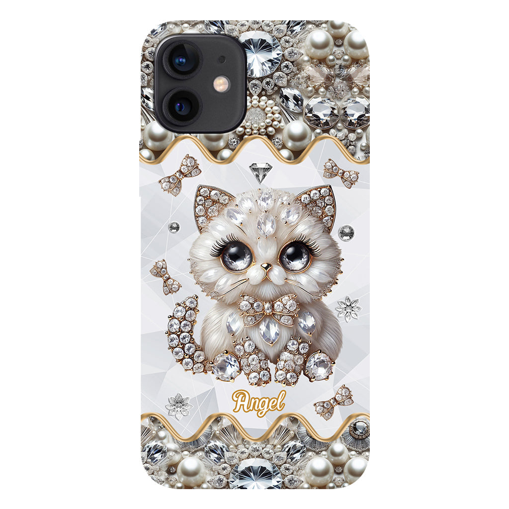 Coque de téléphone personnalisée avec motif chat persan « Love Persian Cat »