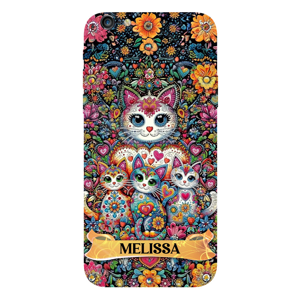 Magnifiques chats - Coque de téléphone personnalisée avec impression intégrale de chat