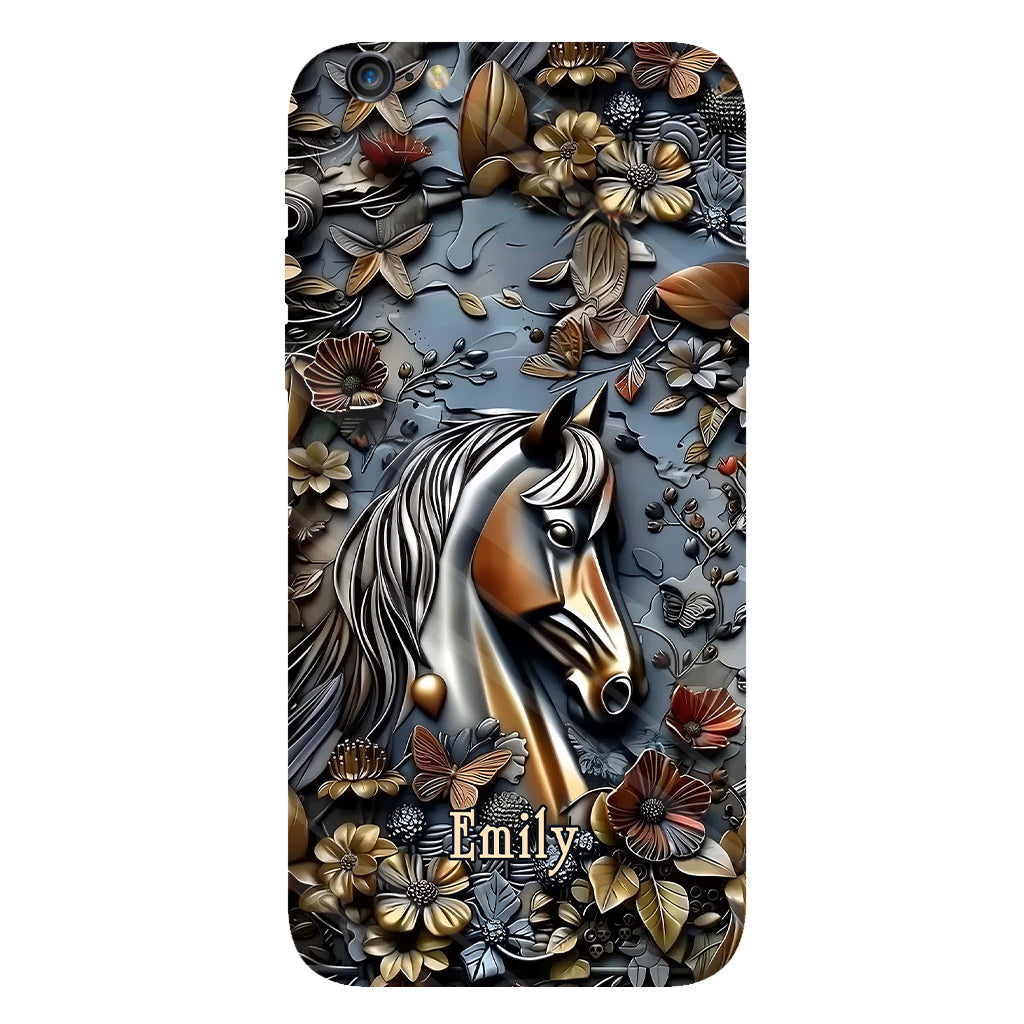 Superbe cheval - Coque de téléphone personnalisée avec impression intégrale de cheval
