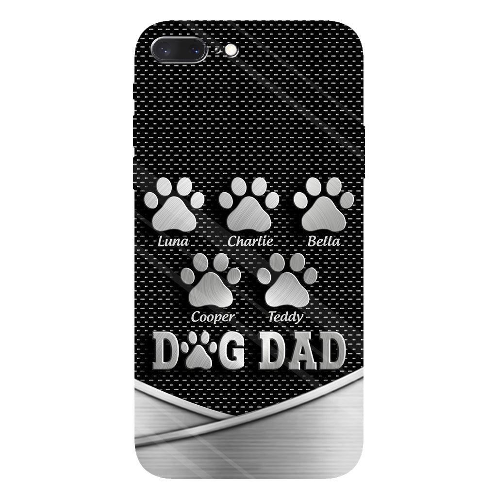 Papa de chien - Coque de téléphone personnalisée avec imprimé intégral de chien