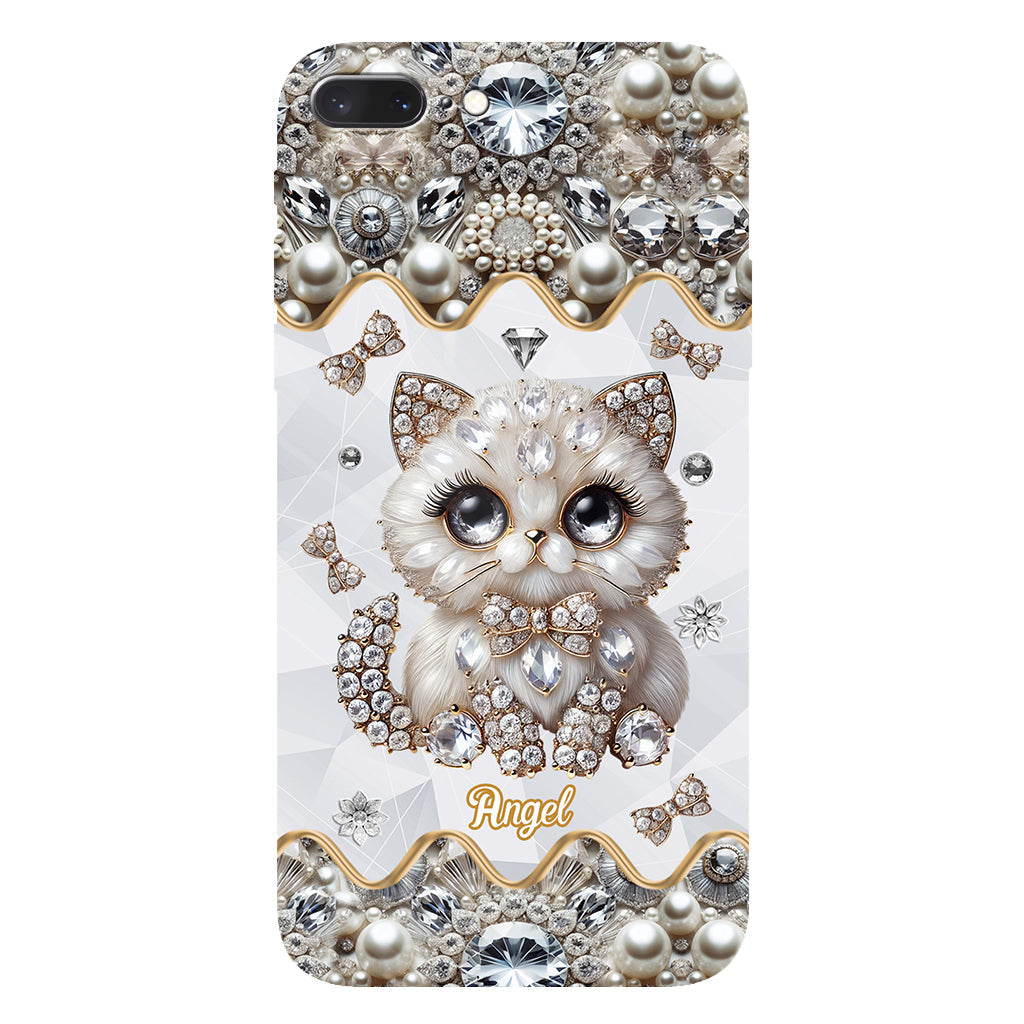 Coque de téléphone personnalisée avec motif chat persan « Love Persian Cat »