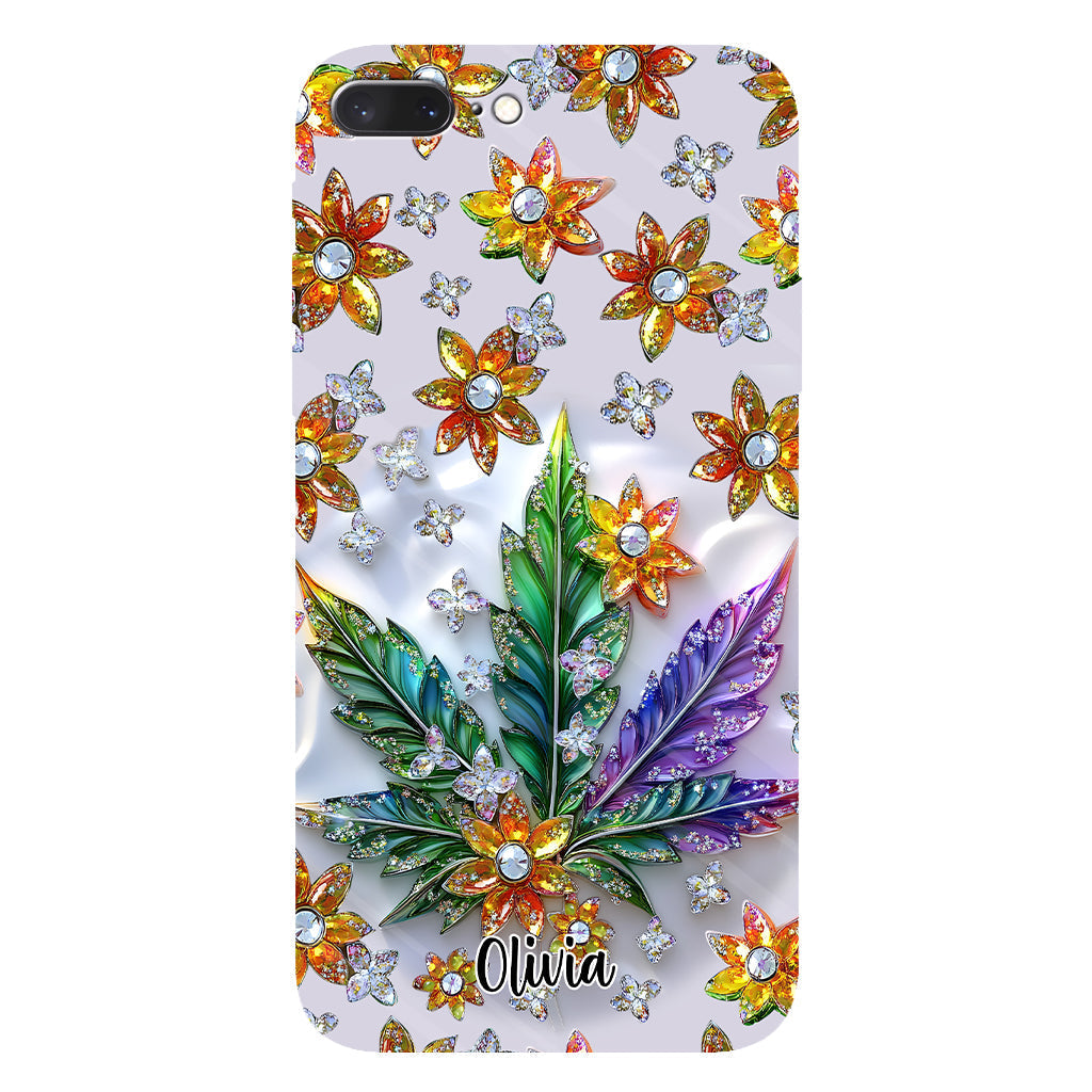 Beautiful Leaf - Personalized Weed Full Print Phone Case