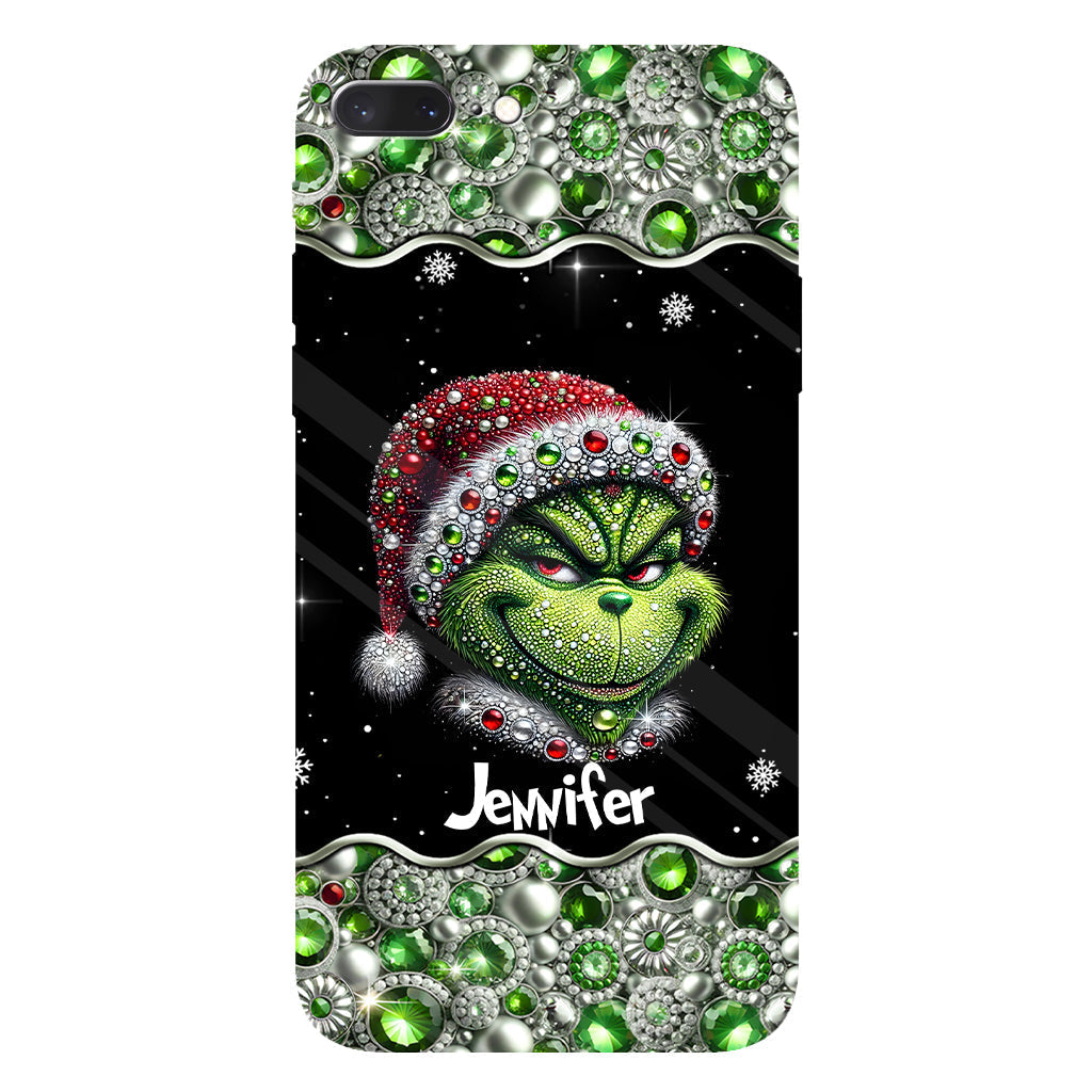 Merry Grinchmas - Personalized Stole Christmas Full Print Phone Case