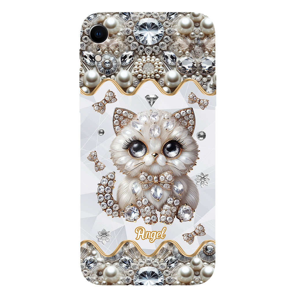 Coque de téléphone personnalisée avec motif chat persan « Love Persian Cat »