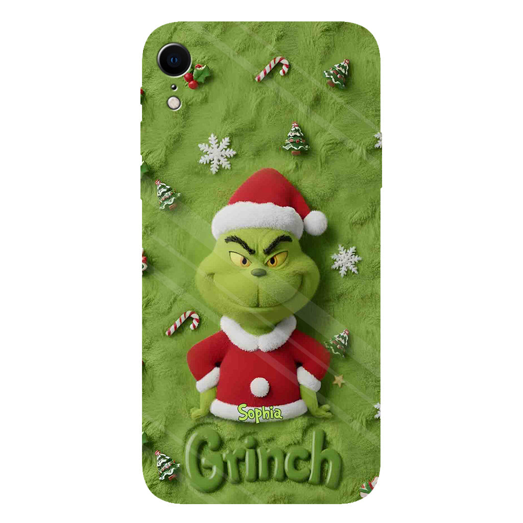 Merry Grinchmas - Personalized Stole Christmas Full Print Phone Case
