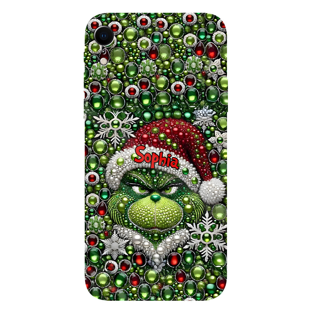 Merry Grinchmas - Personalized Stole Christmas Full Print Phone Case