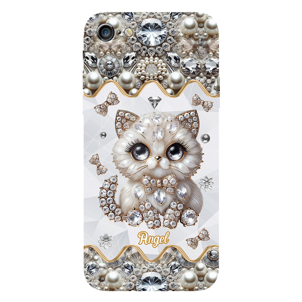 Coque de téléphone personnalisée avec motif chat persan « Love Persian Cat »