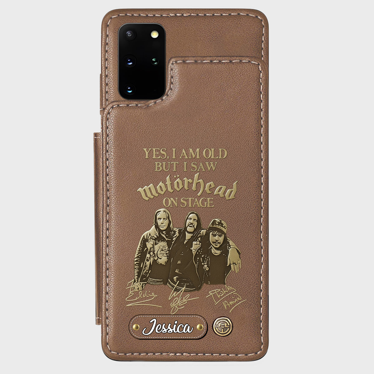 Motorhead on Stage - Personalized Music Band Wallet Phone Case