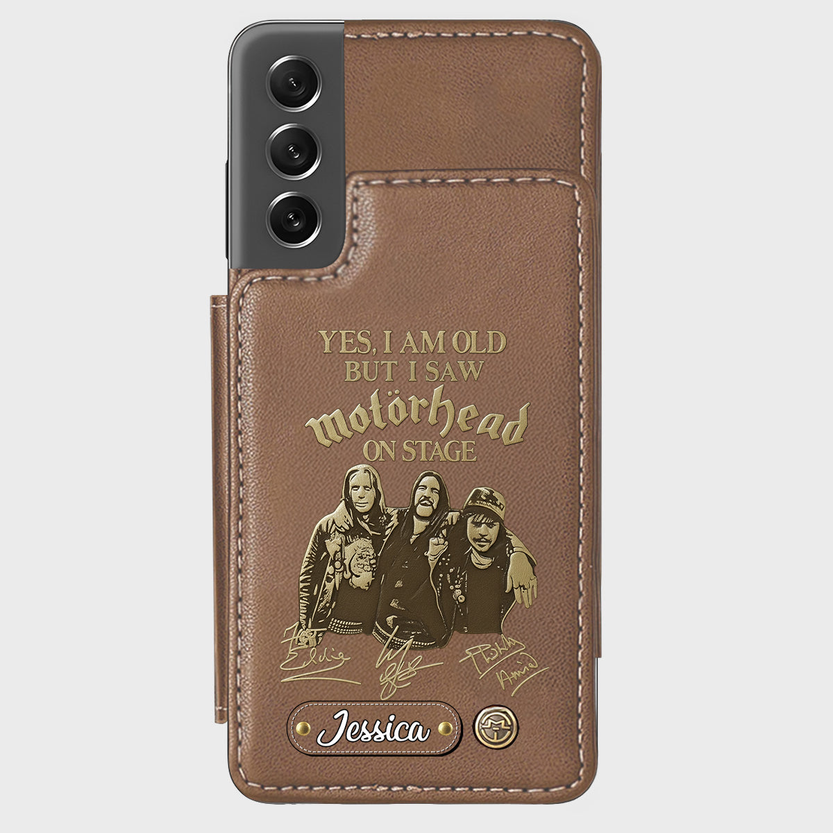 Motorhead on Stage - Personalized Music Band Wallet Phone Case