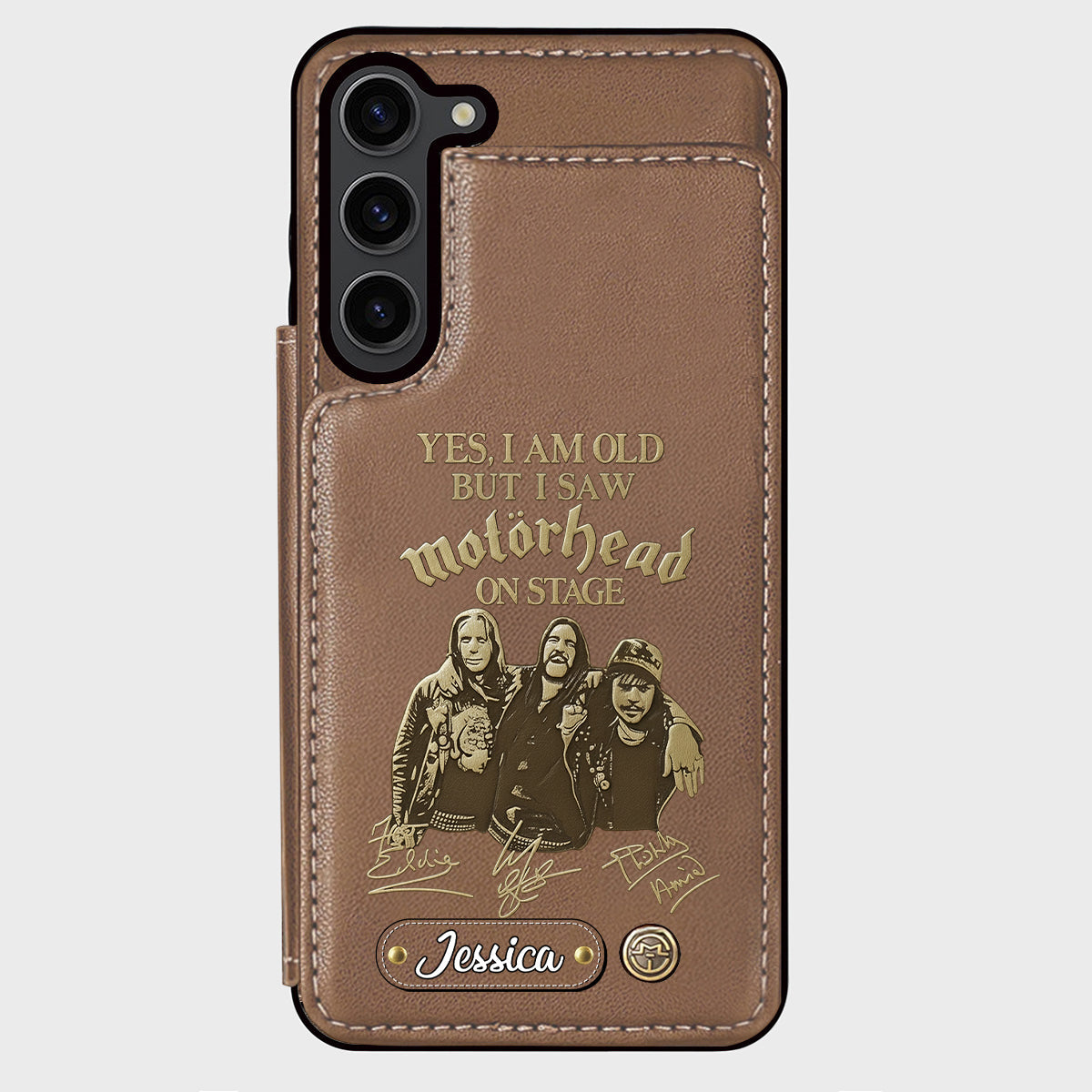 Motorhead on Stage - Personalized Music Band Wallet Phone Case