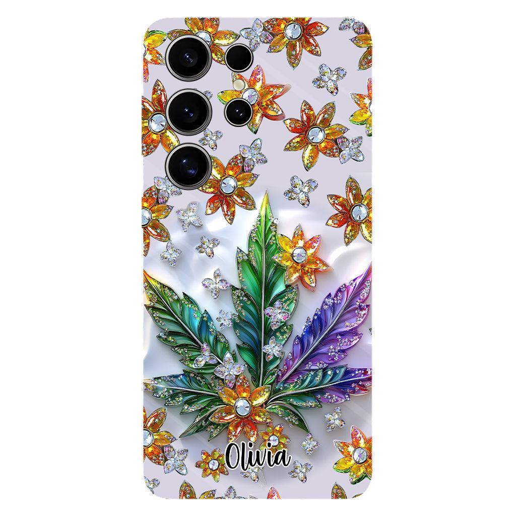 Beautiful Leaf - Personalized Weed Full Print Phone Case