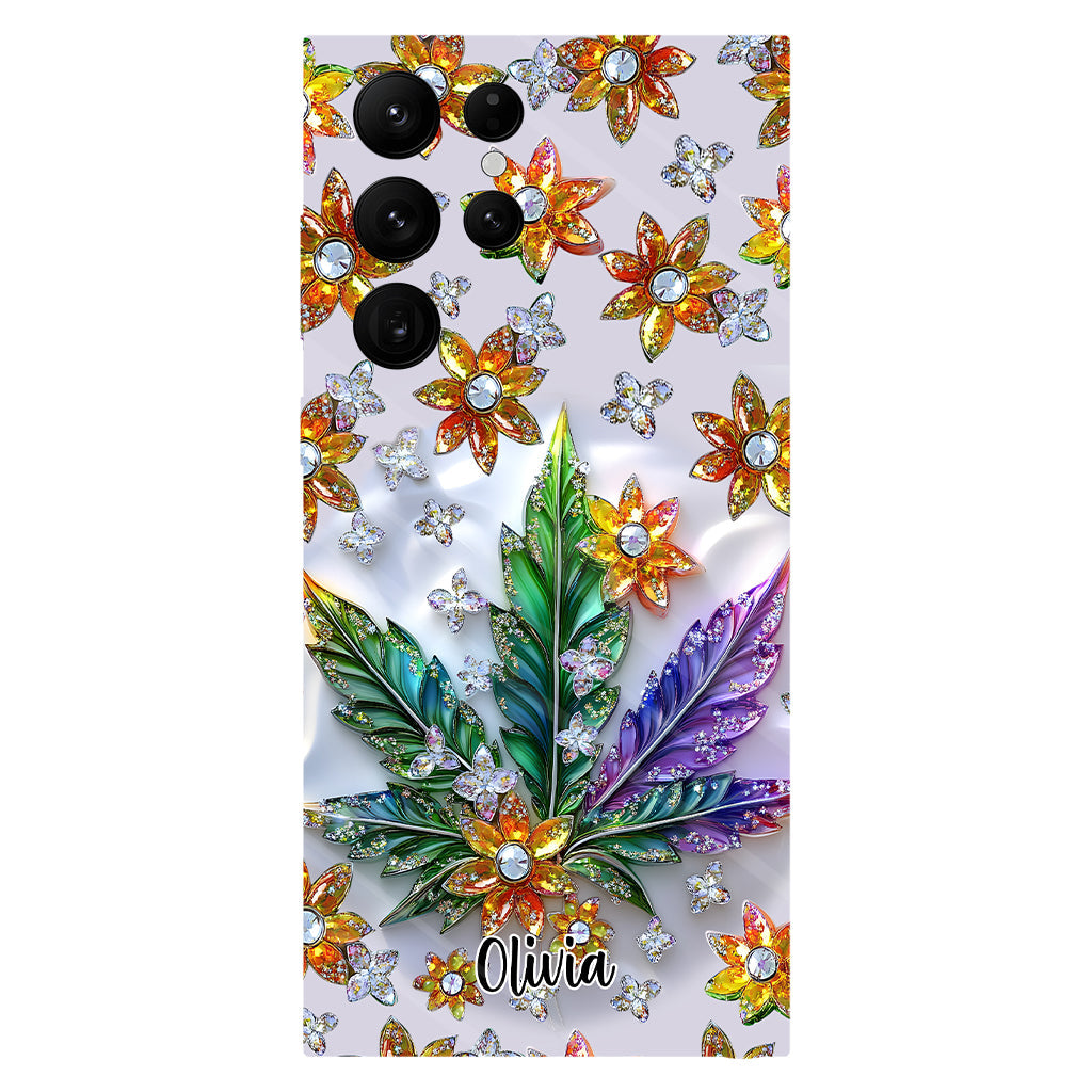 Beautiful Leaf - Personalized Weed Full Print Phone Case