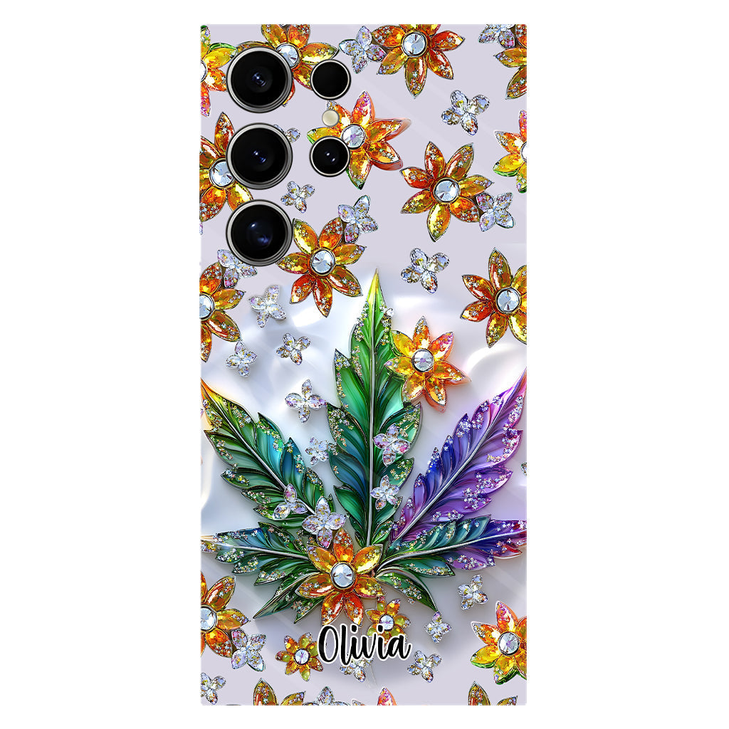 Beautiful Leaf - Personalized Weed Full Print Phone Case