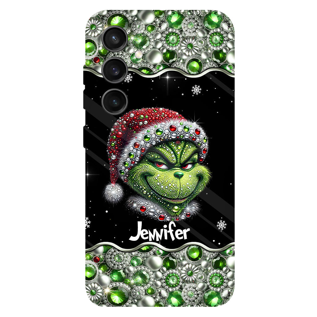 Merry Grinchmas - Personalized Stole Christmas Full Print Phone Case