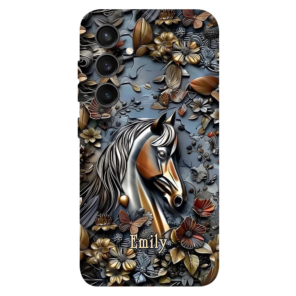 Superbe cheval - Coque de téléphone personnalisée avec impression intégrale de cheval
