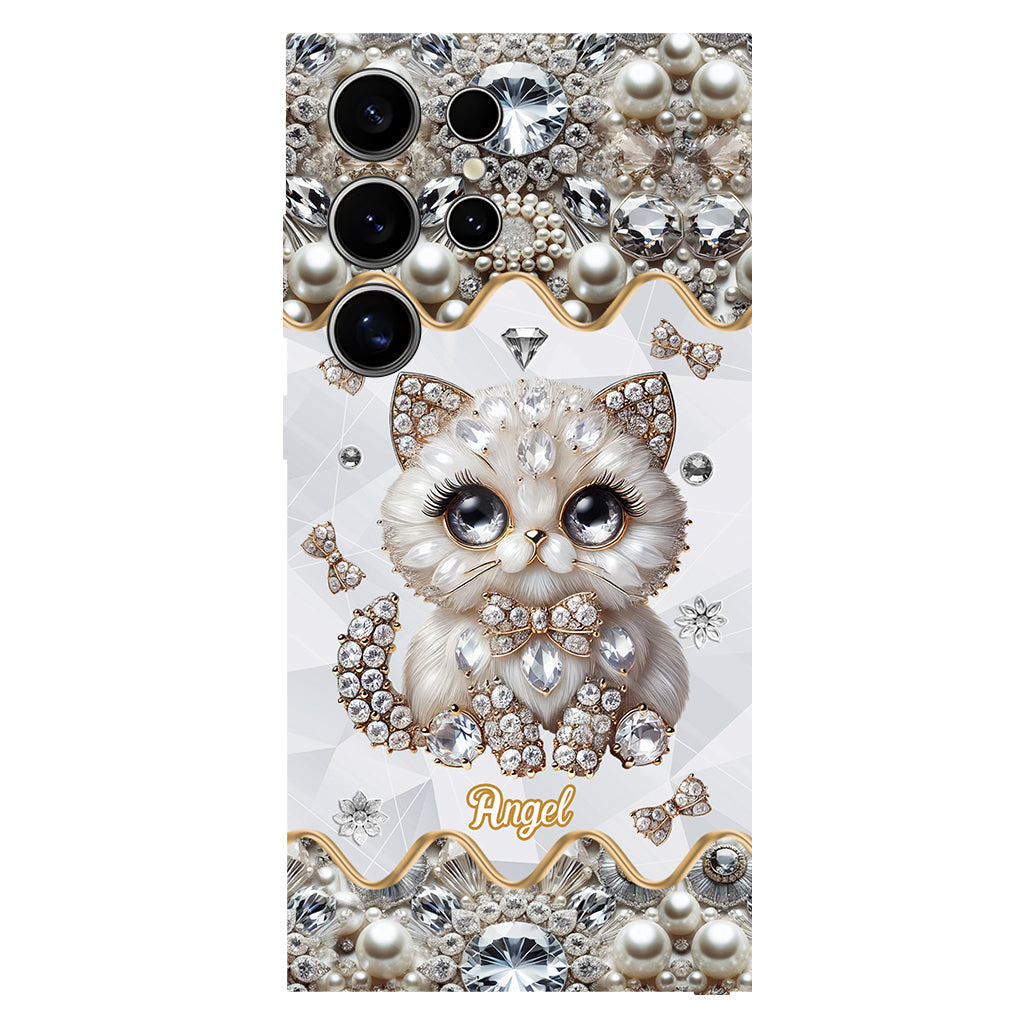 Coque de téléphone personnalisée avec motif chat persan « Love Persian Cat »