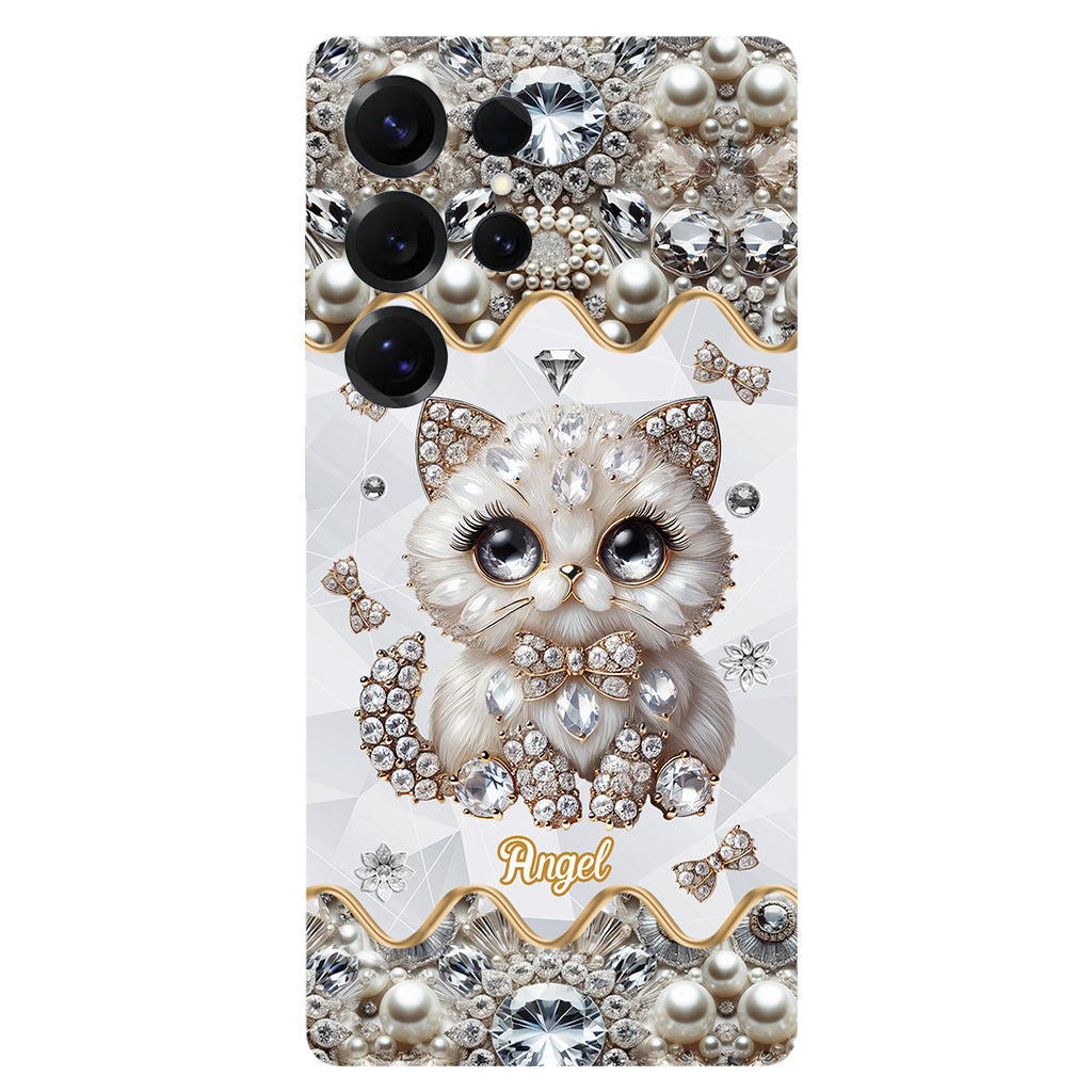 Coque de téléphone personnalisée avec motif chat persan « Love Persian Cat »