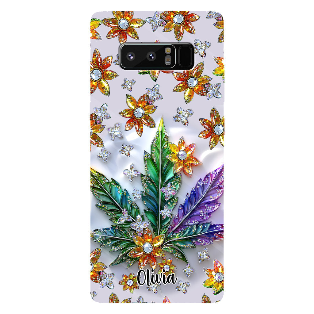 Beautiful Leaf - Personalized Weed Full Print Phone Case