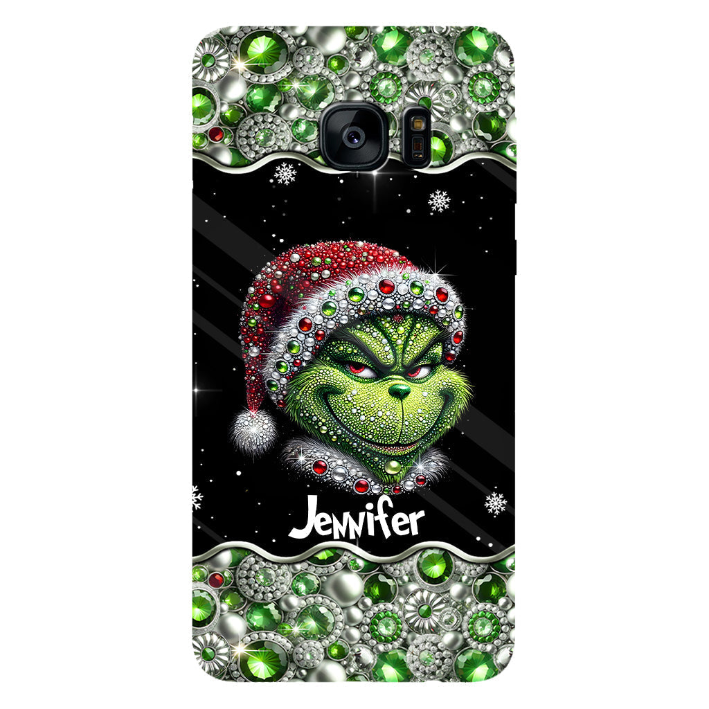 Merry Grinchmas - Personalized Stole Christmas Full Print Phone Case