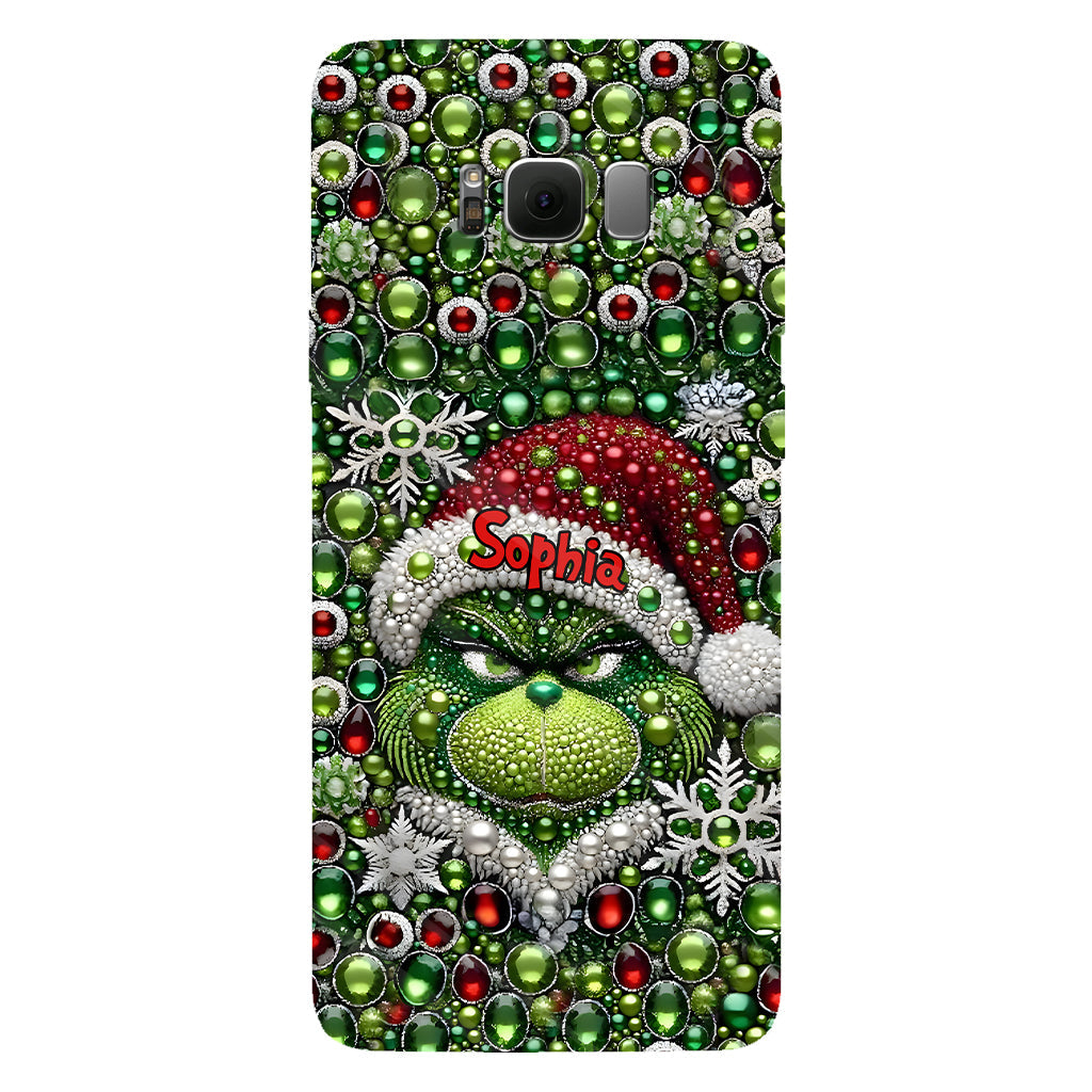 Merry Grinchmas - Personalized Stole Christmas Full Print Phone Case