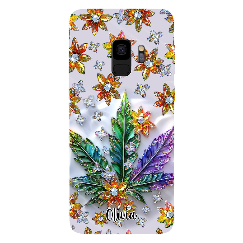 Beautiful Leaf - Personalized Weed Full Print Phone Case